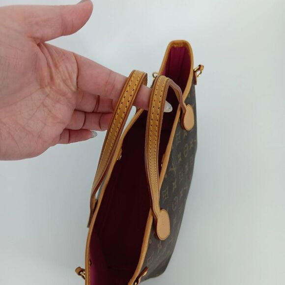 Louis Vuitton x Murakami Monogram Colorful Floral Leather PM Neverfull Tote Bag - Picture 11 of 16